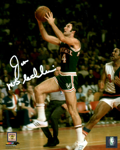 Milw Bucks JON McGLOCKLIN Signed 8x10 Photo #4 AUTO - 1971 NBA Champ