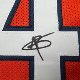 Framed Autographed/Signed Austin Booker 35x39 Chicago Orange Jersey JSA COA