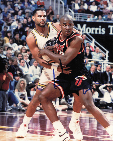 Harold Miner Autographed Signed 8x10 Photo Miami Heat SKU #244892