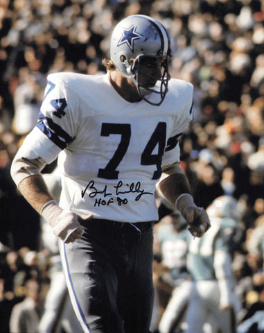 Bob Lilly Autographed Signed 8x10 Photo Dallas Cowboys SKU #245871