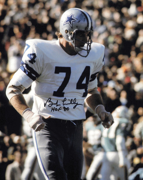 Bob Lilly Autographed Signed 8x10 Photo Dallas Cowboys SKU #245871