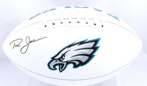 Ron Jaworski Autographed Philadelphia Eagles Logo Football- Beckett W Hologram