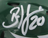 Brian Dawkins HOF Signed Eagles Kelly Green Mini Helmet PSA/DNA 190726