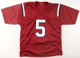 Rico Dowdle Signed South Carolina Gamecocks Jersey (Beckett) Panthers Running Bk