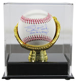 Indians Shane Bieber "2020 AL Cy Young" Signed Oml Baseball w/ Case BAS Witness