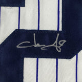 Autographed/Signed Jason Giambi New York Pinstripe Jersey PSA/DNA COA