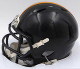 Diontae Johnson Autographed Black Mini Helmet Steelers Fanatics Holo B789069