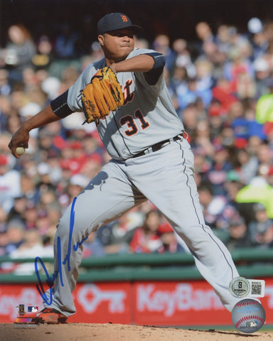 Tigers Drew Verhagen Authentic Signed 8x10 Vertical Photo BAS #BV04213