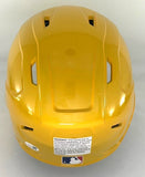 Brewers CHRISTIAN YELICH Signed Full Size Milw Rawlings YELLOW Helmet AUTO - JSA
