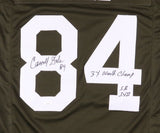 Carroll Dale Signed Green Bay Packers Jersey (JSA) "3xWorld Champ & S.B. I & II"
