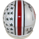 Jack Sawyer Autographed Ohio State 24 National Champs Mini Helmet Beckett 50045