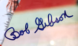 Bob Gibson Autographed 8x10 Photo Framed Beckett COA