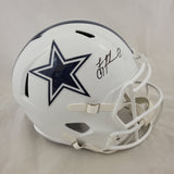 TROY AIKMAN SIGNED DALLAS COWBOYS F/S ALTERNATE SPEED REPLICA HELMET BECKETT QR