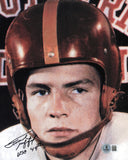 Frank Gifford Autographed 8x10 Photo USC "USC #49" Beckett BAS QR #BS31956