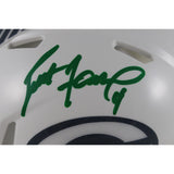 Brett Favre Autographed Green Bay Packers 24 STS Mini Helmet Beckett 49226