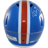 Ed McCaffrey Rod Smith Autographed Denver Broncos F/S 75-96 Helmet Beckett 56359