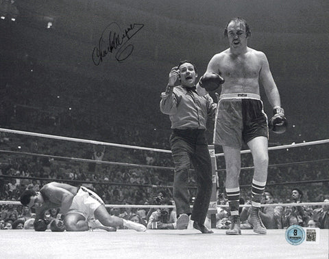 Chuck Wepner Autographed Signed 8x10 Photo Beckett BAS QR #BS30776