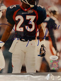 Darrien Gordon Autographed 8x10 Photo -- Denver Broncos | JSA COA