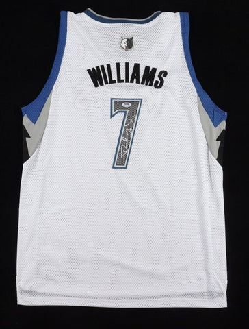 Derrick Williams Signed Minnesota Timberwolves Adidas Style Jersey (PSA COA)