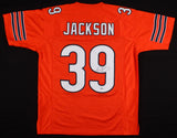 Eddie Jackson Signed Bears Jersey (Beckett COA) Chicago 2017 4th Rd Pick / Bama