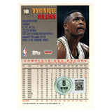 Dominique Wilkins Autographed 1997 Topps #100 Trading Card Beckett 54144