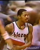 Lafayette Fat Lever Signed Portland Trail Blazers Jersey (JSA) 2xAll Star Guard