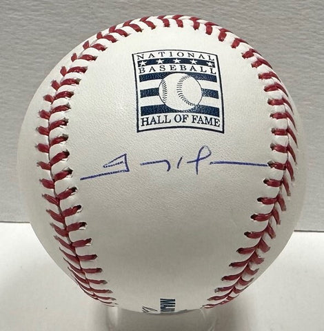 Padres TREVOR HOFFMAN Signed Official MLB Hall of Fame LOGO Baseball AUTO - JSA
