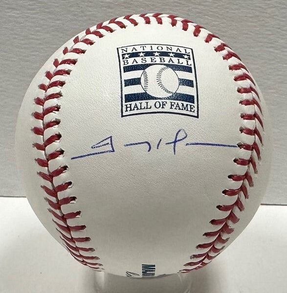 Padres TREVOR HOFFMAN Signed Official MLB Hall of Fame LOGO Baseball AUTO - JSA