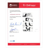 Kate Beckinsale Autographed 2006 Underworld Evolution Framed Storyboard Display