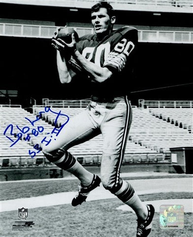 Green Bay Packers BOB LONG Signed 8x10 Photo #3 AUTO - 2x Super Bowl Champion