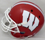 RUSSELL WILSON AUTOGRAPHED RED WISCONSIN FULL SIZE AUTHENTIC HELMET RW 178964