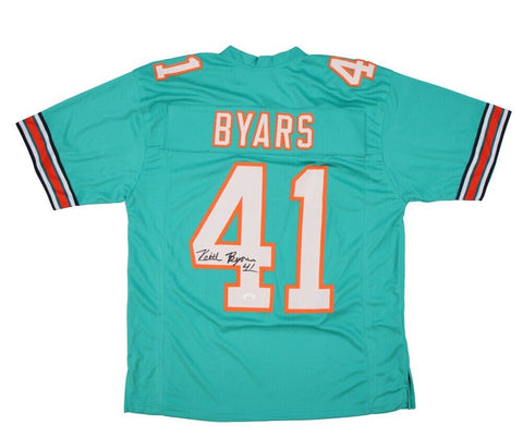 Keith Byars Signed Miami Dolphins Jersey (JSA COA) Ex Ohio State Running Back