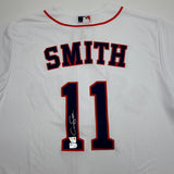 Autographed/Signed Cam Smith Astros Authentic Jersey Fanatics & MLB COA