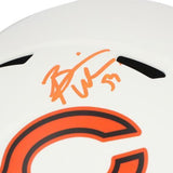 Brian Urlacher Chicago Bears Signed Lunar Eclipse Alternate Replica Helmet