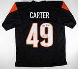 Barrett Carter Signed Cincinatti Bengals Jersey "Who Dey" (GTSM) 2025 Draft Pick