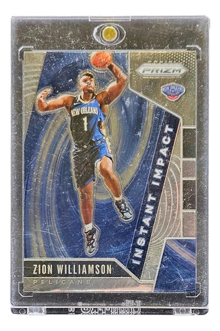 Zion Williamson 2019 Panini Prizm Instant Impact #2 Rookie Card
