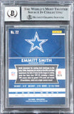 Cowboys Emmitt Smith Signed 2015 Panini Prizm #22 Card Auto 10! BAS Slabbed