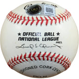 Stan Musial Autographed/Signed St Louis Cardinals OML NL Baseball Beckett 58199