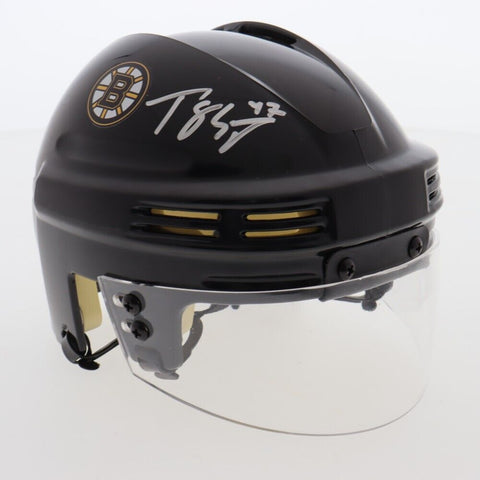 Torey Krug Signed Boston Bruins Mini Helmet (PSA COA) 2014 All Rookie Defenseman