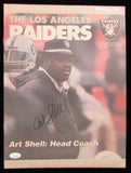 Art Shell HOF Signed/Auto October 31, 1989 LA Raiders Newspaper JSA 197568