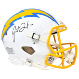 Justin Herbert Los Angeles Chargers Signed Riddell Authentic Helmet BAS Beckett