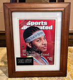 Carmelo Anthony Autographed 8x10 SI Magazine Framed Beckett COA