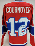 Yvan Cournoyer Signed Montreal Canadiens Jersey (JSA COA)1973 Conn Smythe Trophy