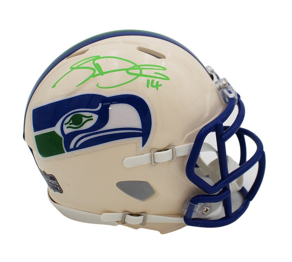 Sam Darnold Signed Seattle Seahawks Speed Retro NFL Mini Helmet