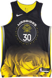 WARRIORS STEPHEN CURRY AUTOGRAPHED NIKE AUTHENTIC CITY JERSEY 48 JSA 235683