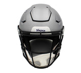 Randy Moss Signed Minnesota Vikings Custom Speed Flex Auth Silver Fade Helmet