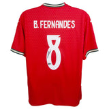 Bruno Fernandes Signed Team Portugal Puma Soccer Jersey (Beckett) Mid Fielder