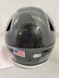 SAQUON BARKLEY SIGNED PHILADELPHIA EAGLES F/S ALT BLACK SPEEDFLEX HELMET BECKETT