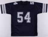 Randy White Signed Career Highlight Stat Jersey Inscribed "H.O.F. 94" (JSA)