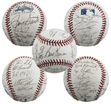 2002 Cubs (28) Santo, McGriff, Bellhorn +25 Signed OML Baseball BAS #AE64195